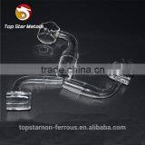 Square Bowl Domeless Quartz Banger Nail With Clear Joint 10mm ,14mm or 18mm thumbnail-4