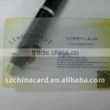 Transparent Pvc QR Code Business Card