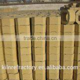 Glass Kiln Cylindrical Density DN-12 DN-15 Fireclay Brick Low Porosity Brick Kiln Bricks for Sale