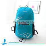 New Outdoor Fashion Nylon Folding Backpack Bag thumbnail-1