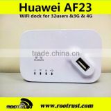 Huawei AF23 LTE/3G Sharing Dock mini usb wireless 3g 4g wifi router/Dock Station Wifi