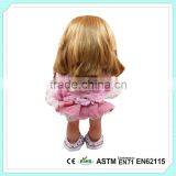 Plastic Connecting Toys Girl Dress Asian Doll 16 Inch Vinyl Doll With Fashion Dress Baby Doll thumbnail-5