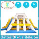 Inflatable Climbing Tower Giant Floating Water Slides For Sale thumbnail-1