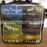 Baby Wool Quilted With Washable Australian Wool Washable Fabric thumbnail-6