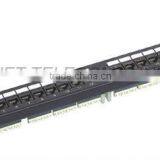 24 Ports Cat5e 2*12 Patch Panel With 110 IDC
