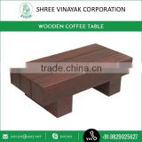 Durable and Long Lasting Grade Wooden Coffee Table at Lowest Price