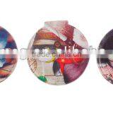 PVC Pirate Cat Round Shape Compact Mirror for Wholesale,MA107