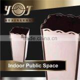 Handmade Design Stainless Steel Wholesale Silver Wedding Vases