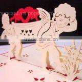 Love (angels) 3d Greeting Pop up Card thumbnail-1