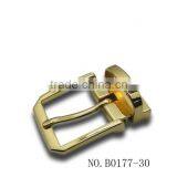 30mm Acid Gold Palted Pin Buckle With Teeth Clip thumbnail-1
