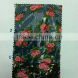 Cotton Spandex Denim Printed Fabric:P6480-D13081336