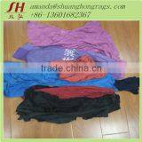 Mixed color t-shirt wiping rags