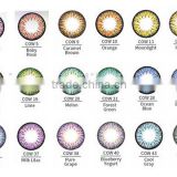 hot selling 50 Colors of the Wind korean contact lens wholesale colored contacts
