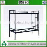 Promotional Bedroom Furniture Metal Twin Over Twin Bunk Bed - Black TT- 42 thumbnail-1