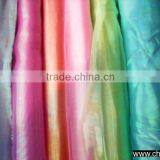 for Luxuriant Decorative Embroidery Organza With Shing Satin Bonded Fabric