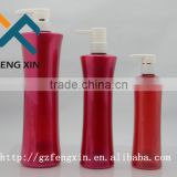 Personal Care screen printing 450ml 500ml 750ml plastic bottle with pump / plastic bottle manufacturer