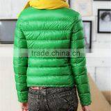 2016 Fashion Famous Brand Womens Lightweight Orange Duck Down Jacket thumbnail-6