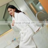 Hand Make Chenille Bathrobe White Luxury Hotel 5 Star Robe Soft Bathrobe