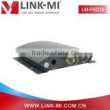 LINK-MI LM-PSD14 4-Port HD/3G SDI Splitter For Digital Video Switcher