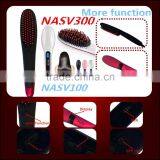 100% Original Lcd Hair Straightener Brush Comb thumbnail-1