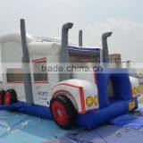 Customized Inflatable Truck Bounce House,truck Jumping Castle A1150