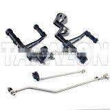 Motocycle Custom Made CNC Aluminum Adjustable Rear Sets Forward Foot Controls thumbnail-2
