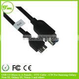 USB 3.0 Micro to A Female - OTG Cable - 6 IN For Samsung Galaxy Note III, Galaxy S5, Nexus 5 and Others