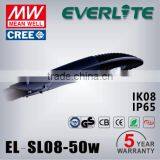 Hot Selling 5 Years Warranty CKD/SKD Available 100lm/w 50w Led Street Lights