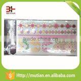 Necklace Metallic Gold and Silver Temporary Tattoo Stickers thumbnail-2