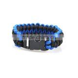 2 Color Paracord Bracelet thumbnail-1