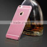 Litchi Grain Luxury Plating TPU Cover Case for IPhone 7 7 Plus Soft Silicone Plating Bumper Case for IPhone 7 7 Plus thumbnail-2