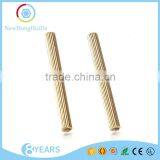 China Manufacturer Round Knurled Ruled Thread Cylinder Stud Screw thumbnail-1