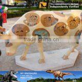 My Dino-C043 Playground Artificial Life-size Cow Statue