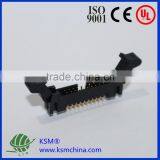 2.0mm Black Big Latch V/t Ejector Header Connector 6~64pin