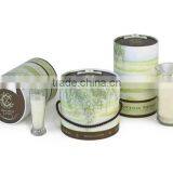 Customized Paper Carton Tube Cylinder Candle Box
