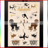 Halloween Latest Design Flash Tattoo, Luminous Tattoo Sticker Glow in the Dark Sticker thumbnail-2