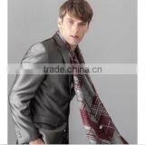 2014 New British Style Business Typemen Striped Knit Grid Scarf thumbnail-3