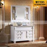 Custom Design American Pure White Oak Bathroom Vainty