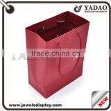 Free sample hot sale with logo promotional popular paper shopping bag for garment