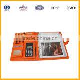 Black Executive PadFolio Case With Notepad Holder and Pockets for IPad thumbnail-2