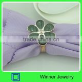 Elegant New Design Flower Napkin Ring