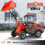 Qingdao Everun ER12 Front Bucket Wheel Loader For Sale thumbnail-3