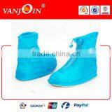 High Heel Flat PVC Rubber Rain Shoe Cover thumbnail-3