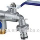 Garden Copper Bibcock, Cold Water Brass Tap, Brass Faucet With Water Valve < SGB5215> thumbnail-1