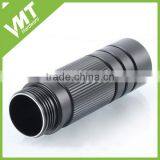 Black Anodised Aluminum Extention Battery Tube for Outdoor Flashlight thumbnail-2