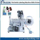 Flat Bottle Label Printing Machine,Semi Automatic Labeling Machine With Date Printer thumbnail-1