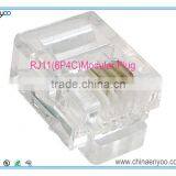 Modular Plug, RJ11 Plug, 6 Position, 4 Conductor, For Round Solid and Stranded Wires thumbnail-1