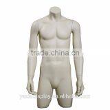 Hot Sale Muscle Half Body Mannequin Man for T-shirt Display thumbnail-1