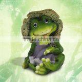 Garden Ornament Cute Frog Decoration thumbnail-1