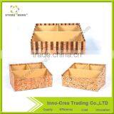 Store More Long Serve Life Wood Desktop Organizer thumbnail-2